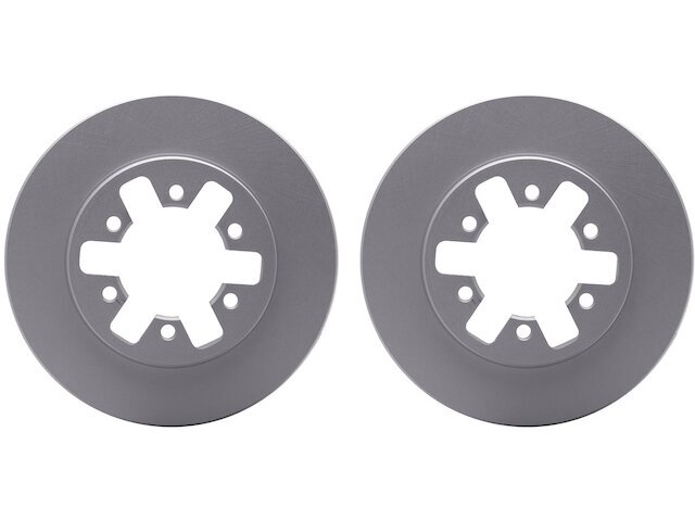 For 1986-1994 Nissan D21 Brake Rotor Set Front Dynamic Friction 66196QGMN 1987