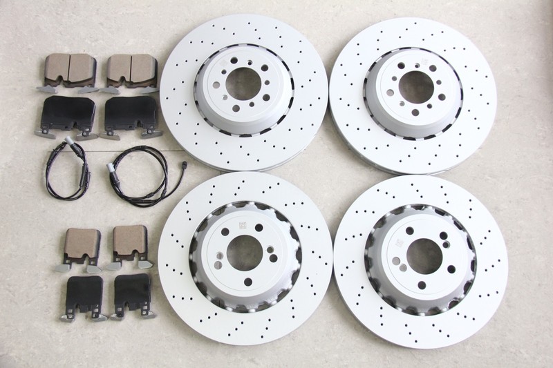 Front & Rear Brake Kits Disc Rotors Ceramic Pads FOR BMW F80 F82 F83 F87