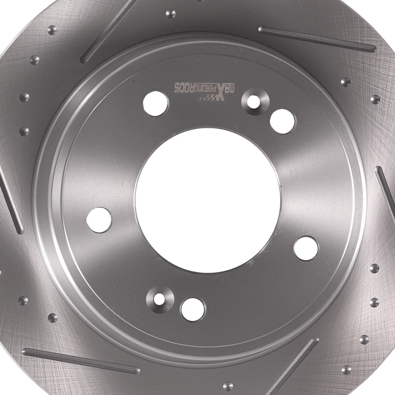 Rear Solid Brake Rotors Ceramic Pads for Hyundai Elantra Coupe 2013-2014 S31603 gallery