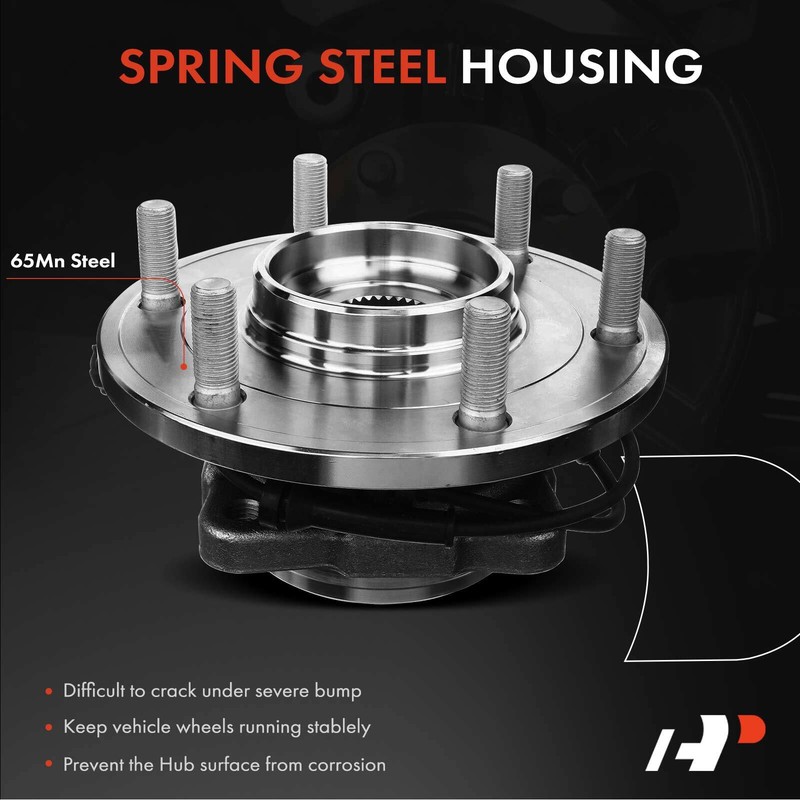 A-Premium Front & Rear Disc Brake Rotor & Pad & Hub Bearing for INFINITI Nissan gallery