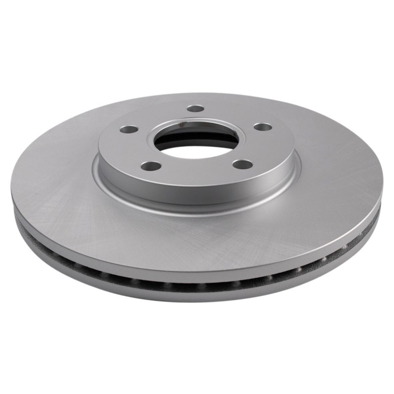 TRQ Front Ceramic Brake Pad & Coated Rotor Kit for 10-13 Ford Transit Connect gallery