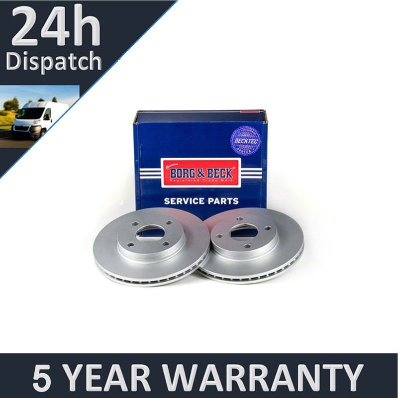 Fits Ford Fiesta Focus Fusion + Other Models Purevue Front 1x Brake Disc gallery