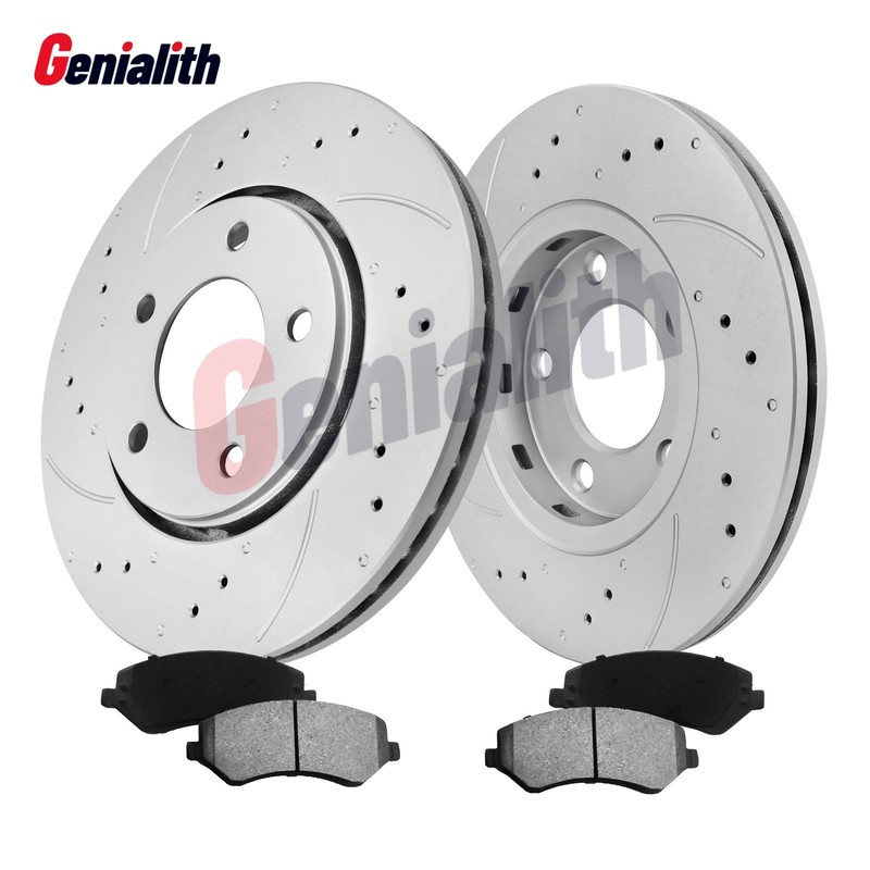 Front Rotor Ceramic Brake Pads for Chrysler Town & Country Voyager Grand Caravan