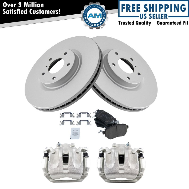 Front Brake Pad & Rotor Kit Fits 2005-2007 Nissan