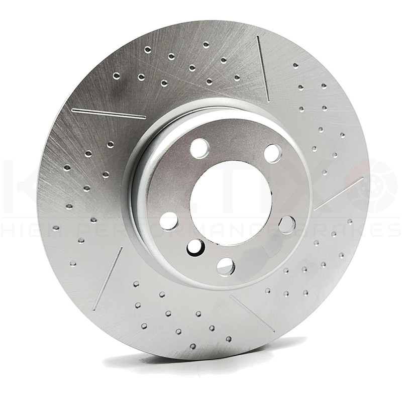 FOR BMW 320i 328i 330i F30 F31 F34 M SPORT DIMPLED GROOVED FRONT BRAKE DISCS 340 gallery