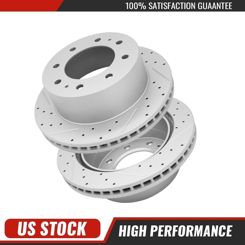 For Suburban Silverado Sierra 2500 3500 Hd 2011-2023 2024 Rear Brake Disc Rotors
