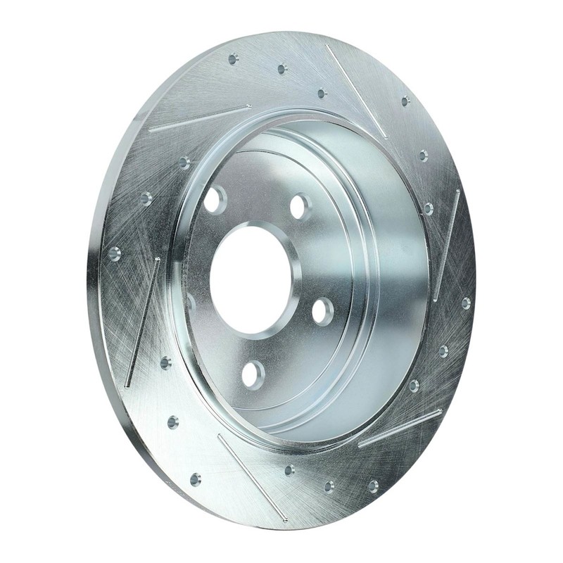 2-Wheel Set Brake Disc and Pad Kits Rear for Jeep Commander Grand Cherokee 05-10 gallery