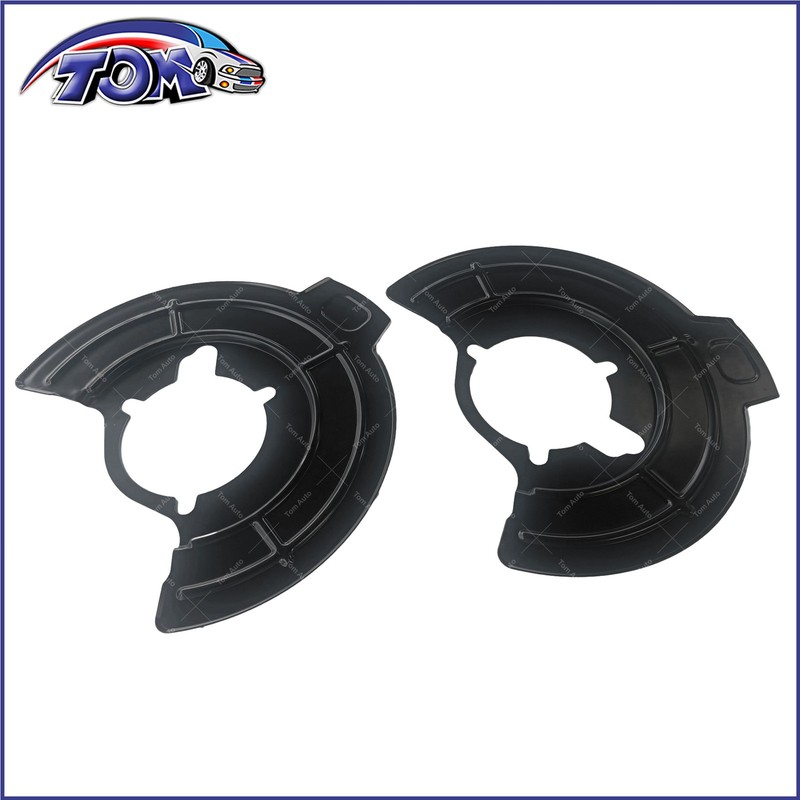 Front Disc Brake Splash Shields For 07-2017 Jeep Wrangler 68043286AB 68043287AB gallery