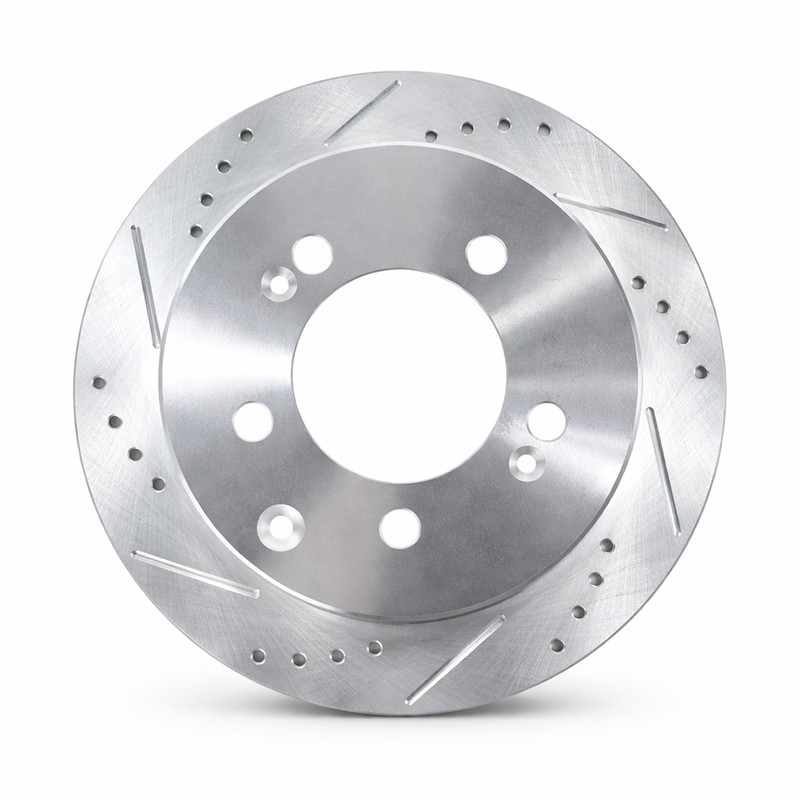 10.31'' 262mm Rear Drilled & Slotted Brake Rotors for Kia Forte Forte5 Koup Soul gallery