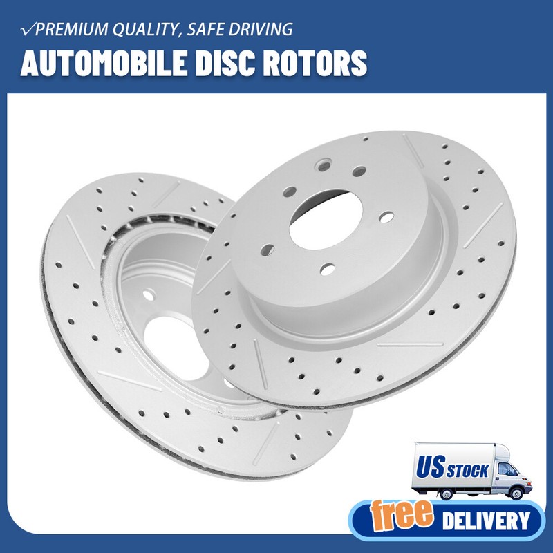 Rear Brake Rotors For 2006-2019 Nissan 370Z Maxima Infiniti EX35 G35 G37 M35 Q40