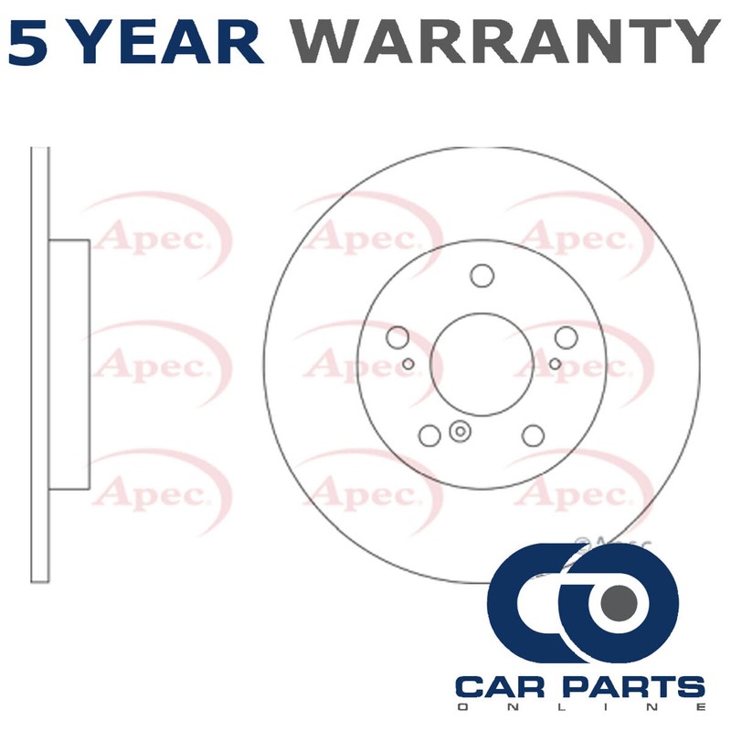 1x Brake Disc Rear CPO Fits Honda Civic 2015-2017 2.0 42510TV8E00