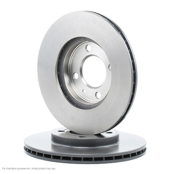 2X APEC Front Brake Discs for VW POLO III 1996-99 256mm Vented SDK6036 gallery