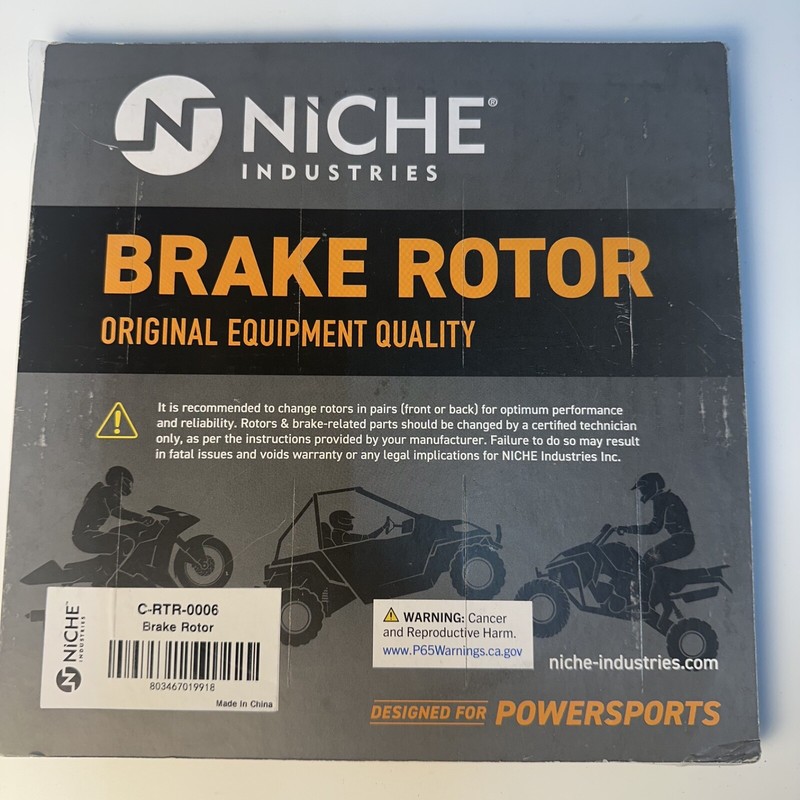 Niche Industries C-RTR-0006 Suzuki Brake Rotor gallery