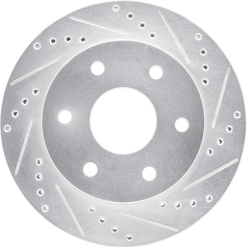 For Chevy Silverado 1500 Classic 2007 Rotor Set | Silver | Drilled and Slotted gallery