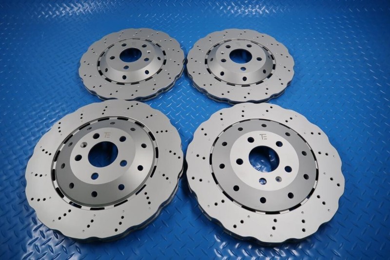TopEuro Replacement front & rear brake disc rotors for Audi Rs5 #12236 gallery
