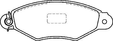 PEUGEOT 206 1.4 MINTEX BRAKE DISCS BRAKE PADS BOS 1