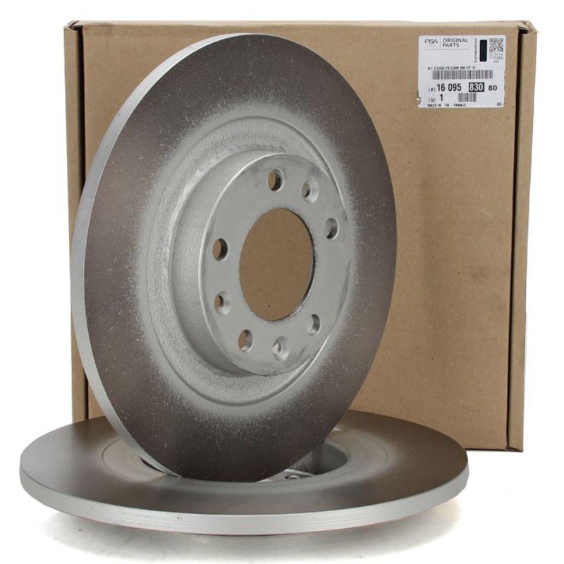 Genuine Peugeot 3008 Citroen C4 C5 Vauxhall 290mm Rear Brake Disc Set 1609583080