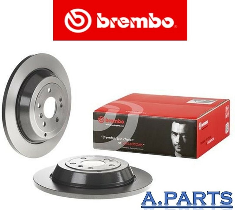 Brembo 2x Brake Disc Ø330mm Rear Mercedes ML CLASS W164 R CLASS W251 V251