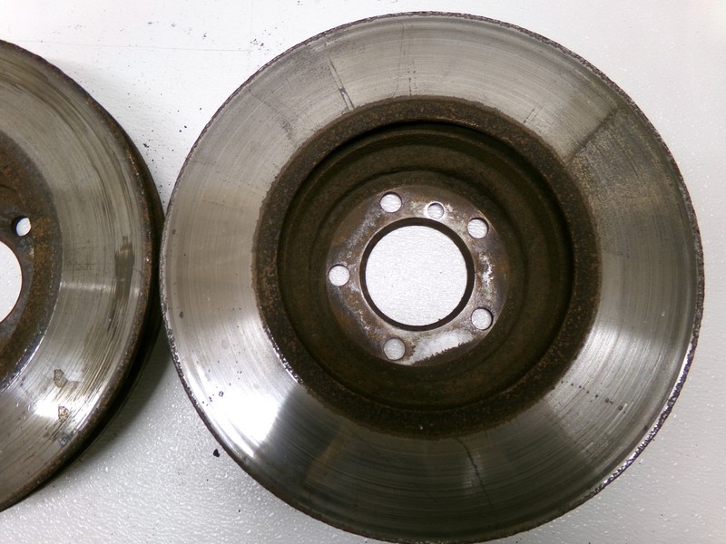 06-15 BMW 330i 335i 335xi X1 Left Right Brake Rotor Disc Ventilated Set 34216855 gallery
