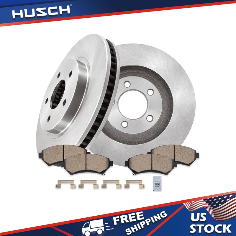 Front Brake Rotors Ceramic Pads for Chevy Monte Carlo Impala LeSabre Olds Aurora