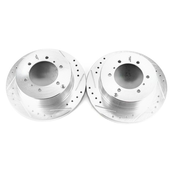 PowerStop JBR724XPR Brake Rotors For Mitsubishi Montero 1992-2000 Rear gallery