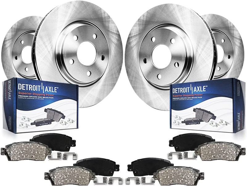 Front & Rear Brake Pads Rotors for 2010 2011 BMW 328i