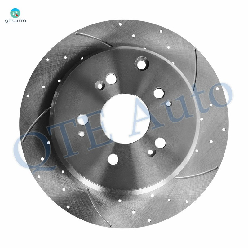 Set 4 Front-Rear Drilled Brake Rotors For 2007-2013 Acura MDX Base 5 Stud Wheel gallery