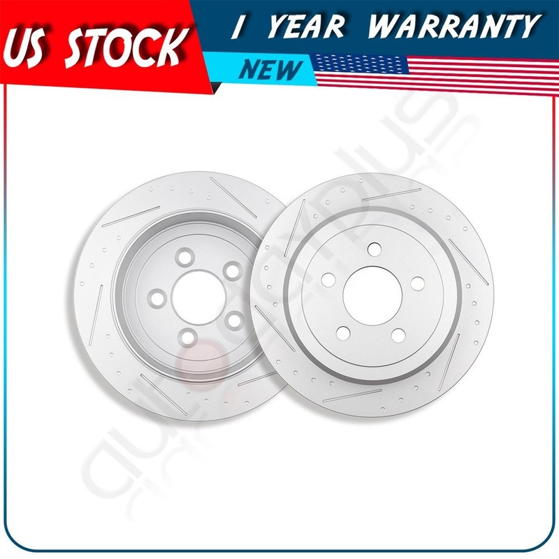 Rear Brake Rotors For 2007-2011 Dodge Nitro 2008 2009 2010-2012 Jeep Liberty