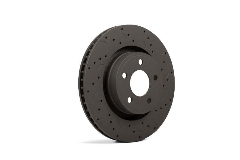 Hawk Drilled/Slotted Rear Brake Rotor Set Fits 14 Subaru Forester S 274mm 64mm