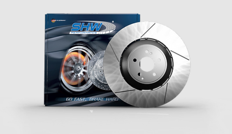 SHW for 13-16 Porsche Panamera GTS 4.8L w/o Ceramic Brakes Right Front Slotted