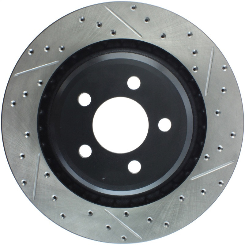 Stoptech SportStop Fits 06-09 Chrysler SRT-8 Rear Left Drilled & Slotted gallery