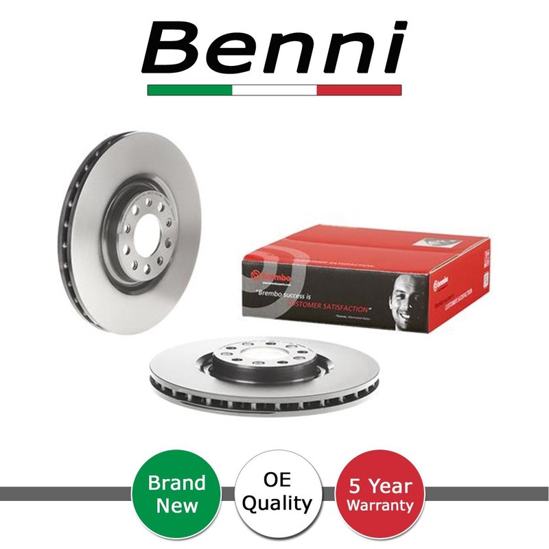 Brake Disc Front Benni Fits Giulia Stelvio 2.0 2.1 D JTDM 2.2 50532932