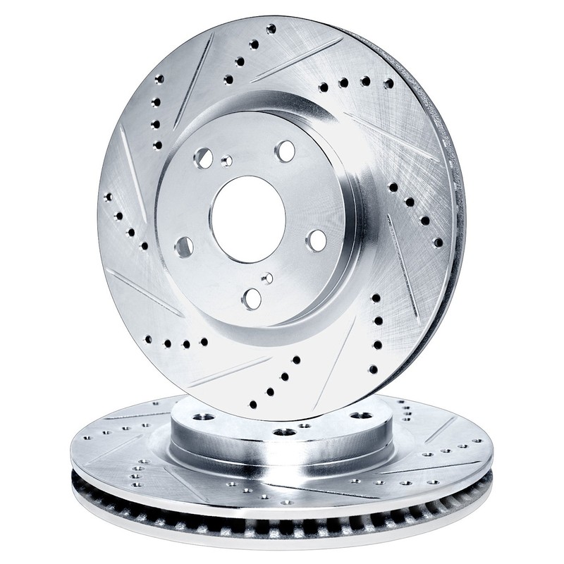 R1 Concepts WGPN1-21025 Brake Discs 2-Wheel Set Rear for Genesis G70 Kia Stinger gallery