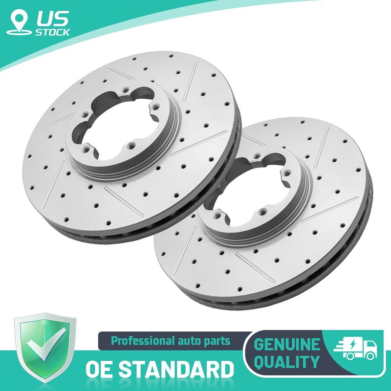 Front Disc Brake Rotors for Ford Transit-150 Transit-250 2015-19 Transit-350 SRW