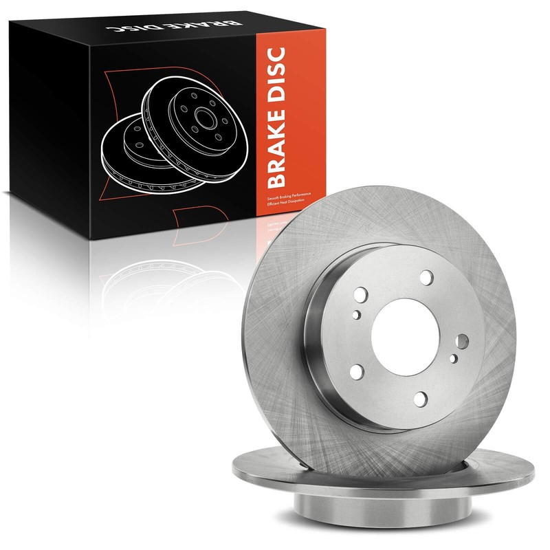 2x Rear Left & Right Disc Brake Rotors for Nissan Maxima 94-03 Infiniti I30 I35 gallery