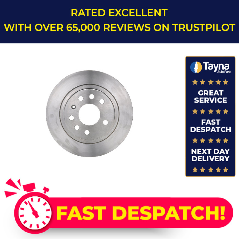 2x Brake Discs Pair Solid fits VAUXHALL VECTRA C Rear 02 to 08 278mm Set Bosch