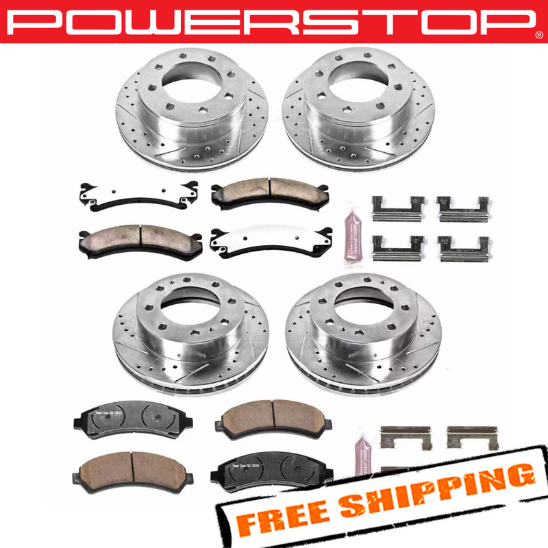 Power Stop 1-Click Extreme Z36 Brake Kit for 01-10 Chevy Silverado 2500 HD