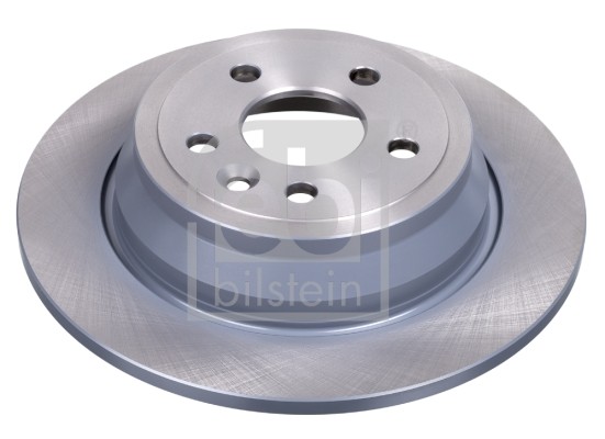 2X Febi 43819 Rear Brake Discs Pair 302mm Solid Fits Land Rover 2