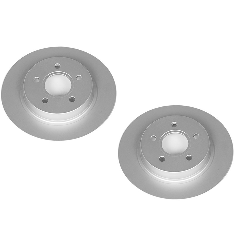 SET-P15EBR1066EVC-2 Powerstop 2-Wheel Set Brake Discs Rear for Volvo C30 C70 V50
