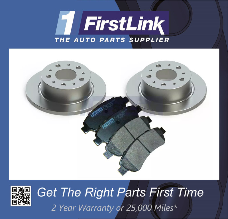 Fiat Ducato Mk4 2006-2015 Rear Brake Discs Pads 16″ Wheels 300mm FWD