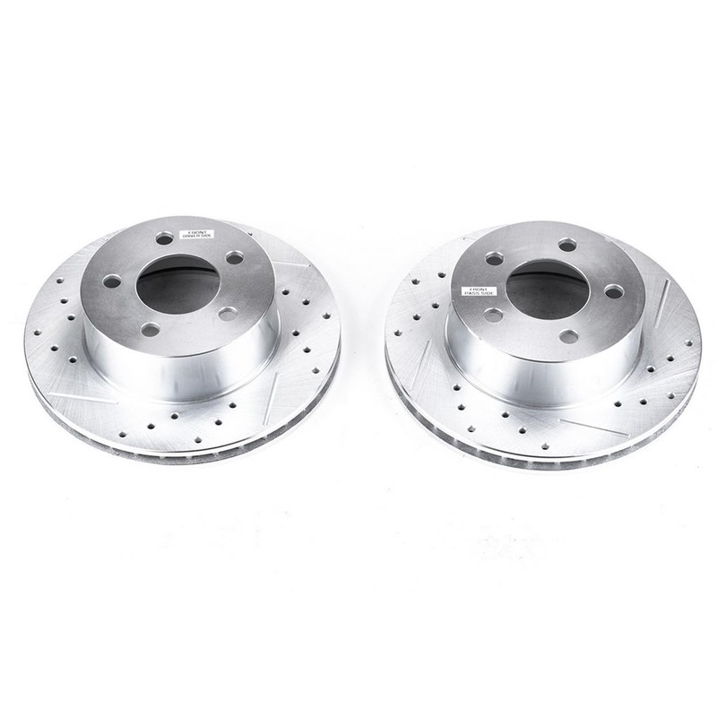 PowerStop Front Disc Brake Rotor Set for 1993-1996 Jeep Grand Cherokee
