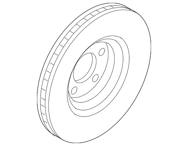 Genuine Ford Disc Brake Rotor K2GZ-1125-A gallery