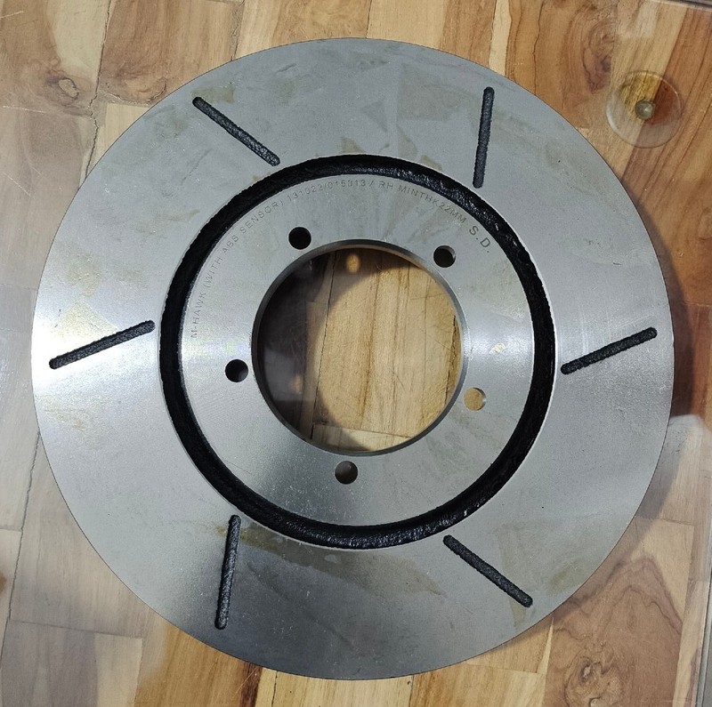 Front Brake Disc Rotor For Mahindra Scorpio 2.2 Mhawk ABS 0603AB0210N gallery