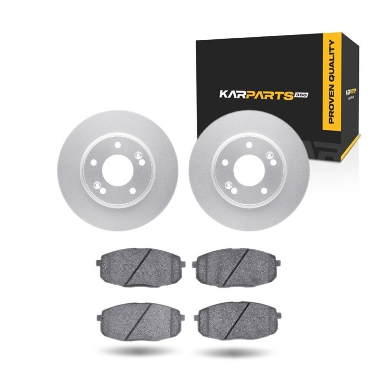 For Kia K3 2024 Brake Set Front | Cast Iron | Vented | 5 Lugs | Ceramic Pads