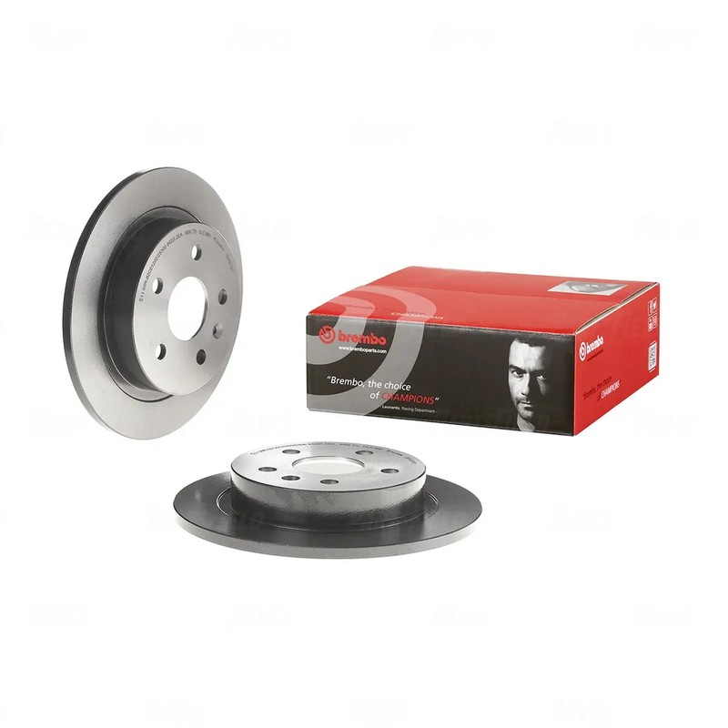 Rear Brembo UV Coated Disc Rotors+NAO Pads for Opel Insignia G09 12-13 292mm gallery