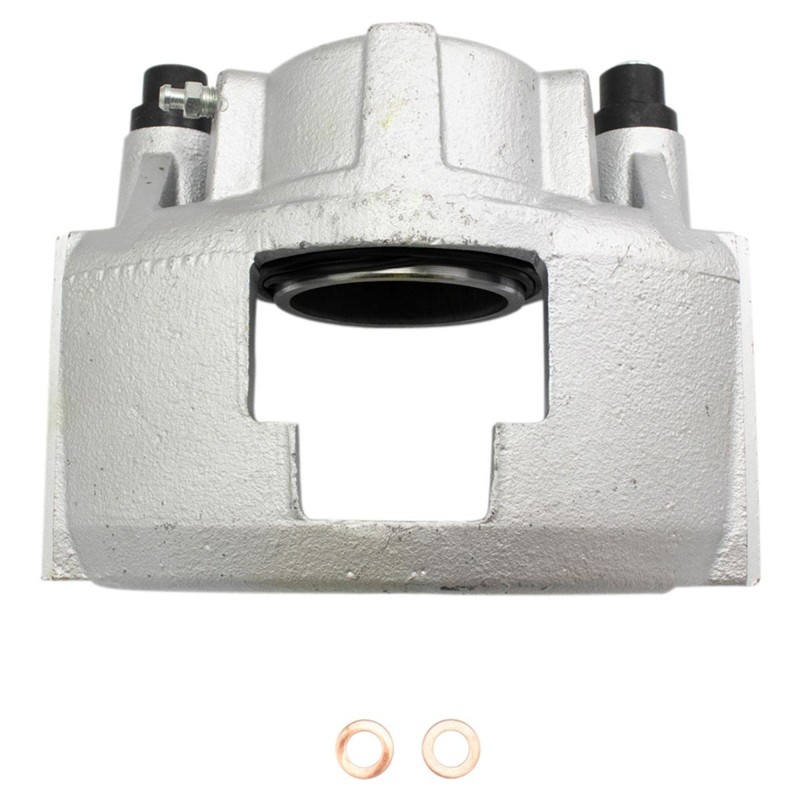 TRQ Front Brake Calipers Ceramic Pads & Rotors Fits 1994-1999 Dodge Ram 1500 gallery