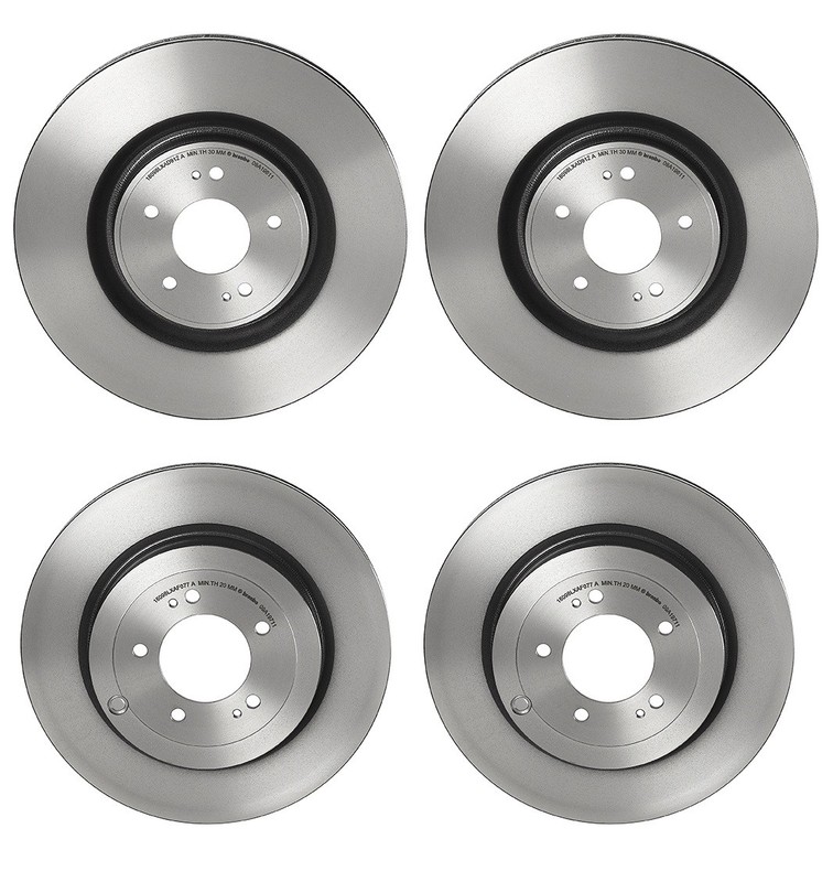 Brembo Front & Rear Brake Disc Rotors Kit for Mitsubishi Lancer Evolution GSR RS