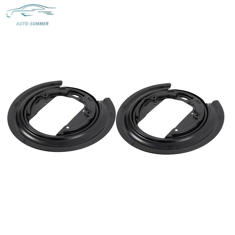 2× Rear Side Brake Dust Shield for Jeep Wrangler 2015-17 Wrangler JK 2018 318mm