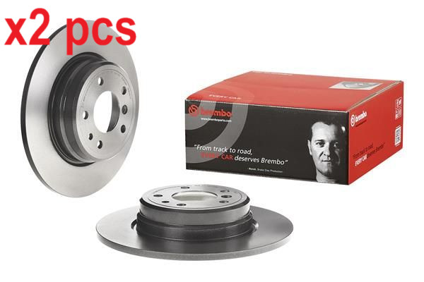X2 PCS L&R SIDES BRAKE DISC 08.5580.11