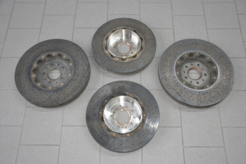 Ferrari 599 GTB brake disc carbon ceramic front rear set brake disc set CCM gallery